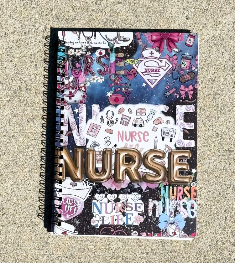 Nurse Collage Notebook