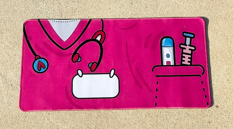 Scrub Top Desk Mat