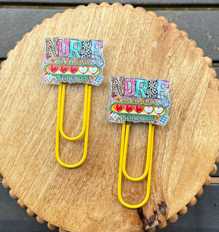 Nurse in Progress Bookmark Set A