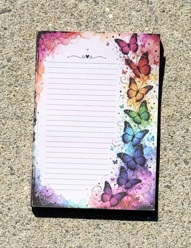 Autism Butterfly Notepad