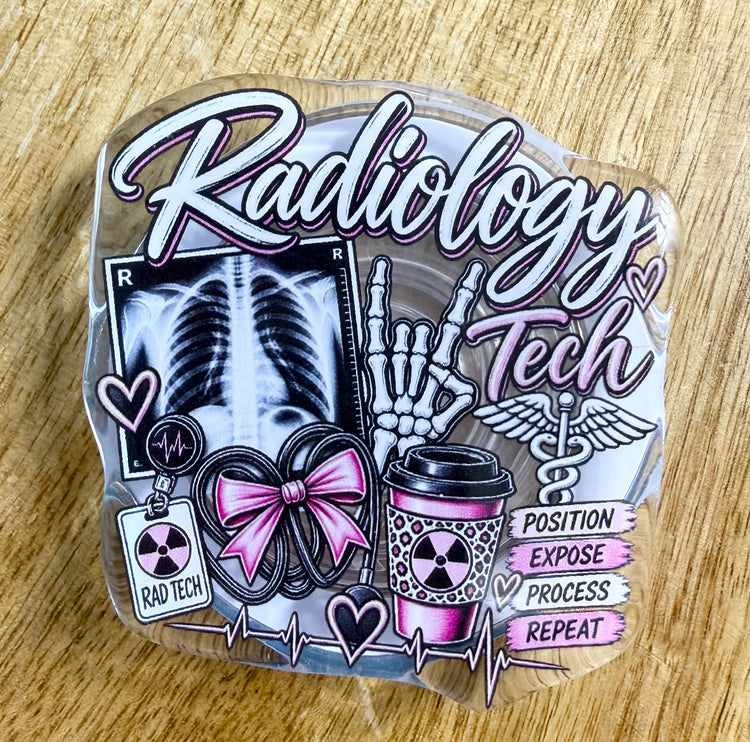 Radiology Tech Phone Magnet