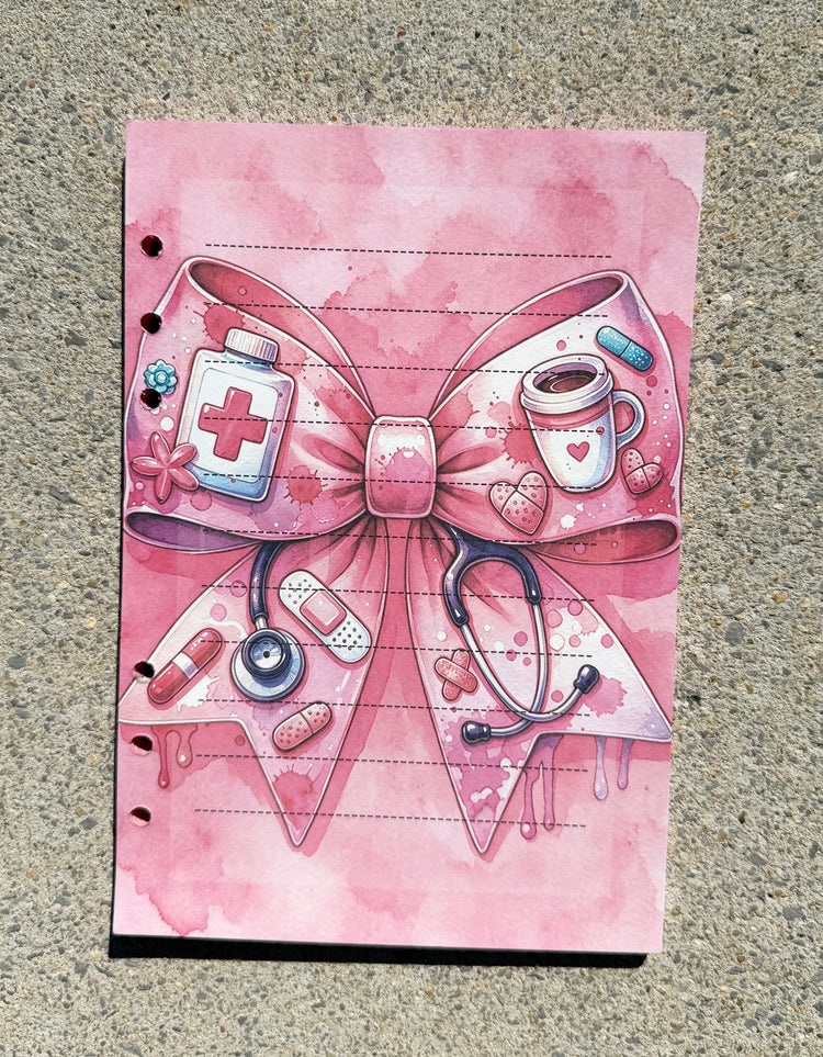 Nurse Bow Binder Set