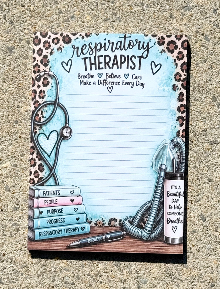 Respiratory Therapist Notepad