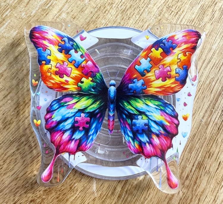 Autism Butterfly Phone Magnet