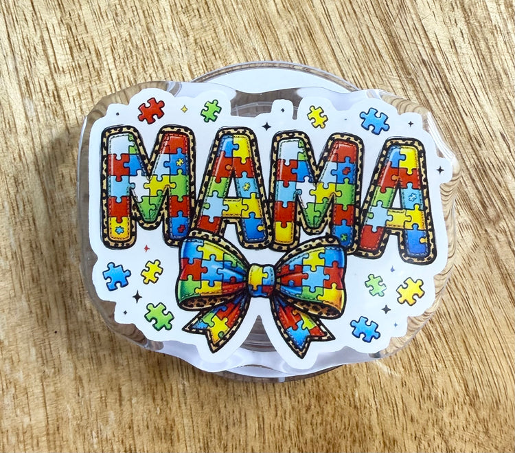 Mama Autism Phone Magnet
