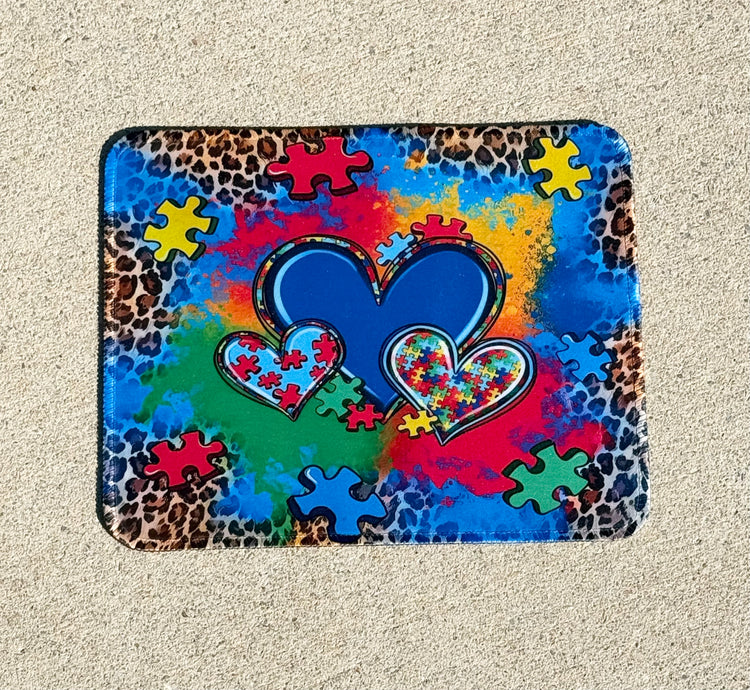 Autism Hearts Mousepad